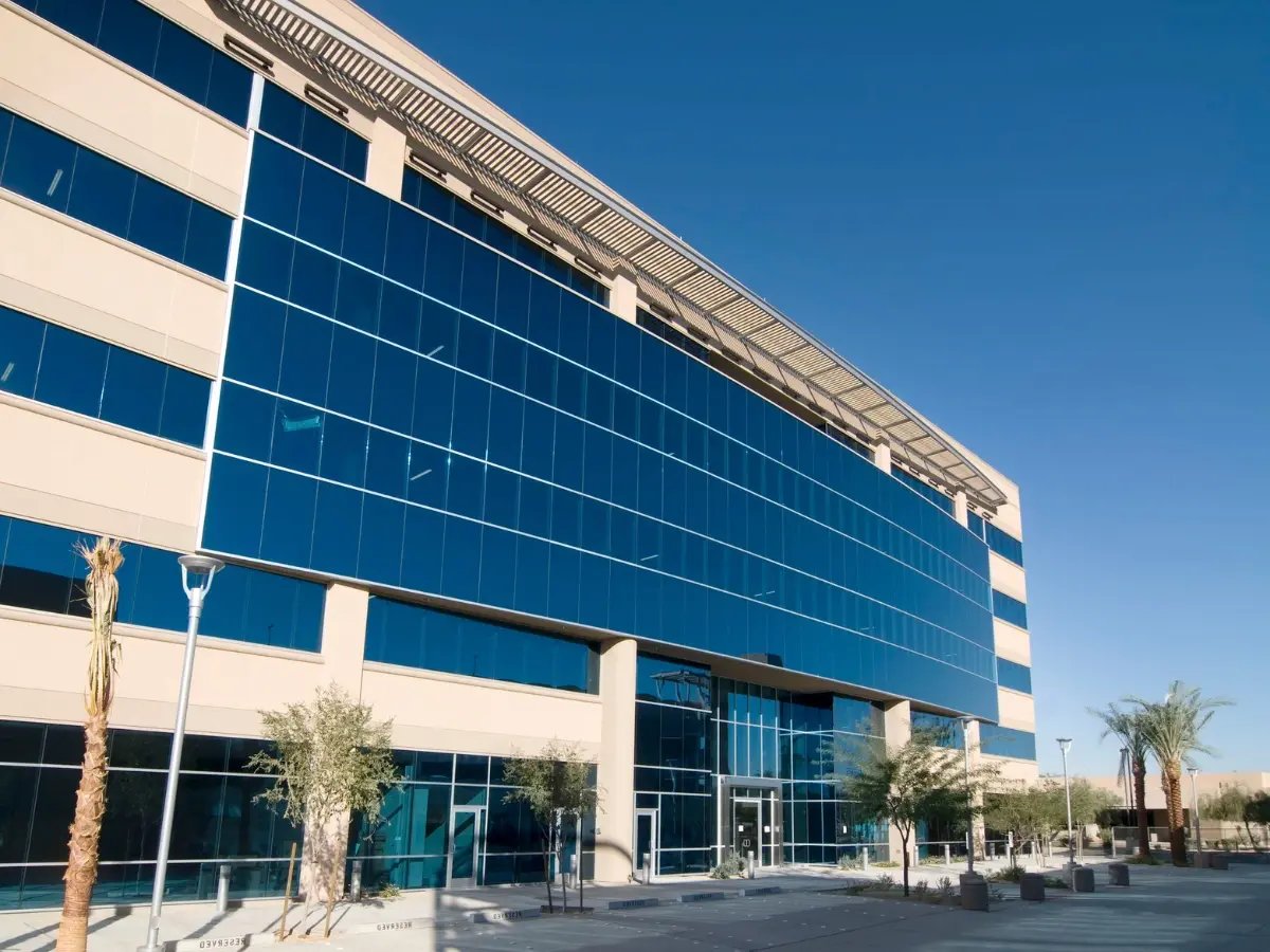 HVAC system servicing a high-performance facility